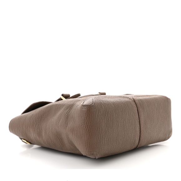 3.1 Philip Lim - Textured Calfskin Medium Pashli Satchel Taupe - Picture 4 of 9